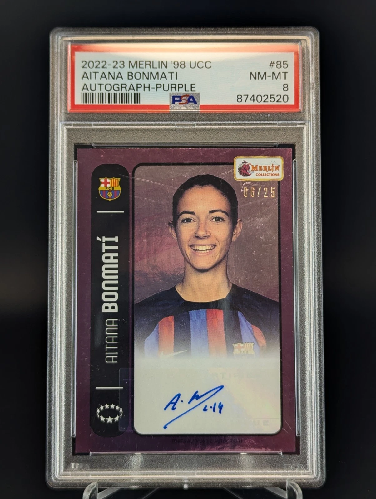 2022-23 Topps Merlin Heritage 98 UCC Auto #85